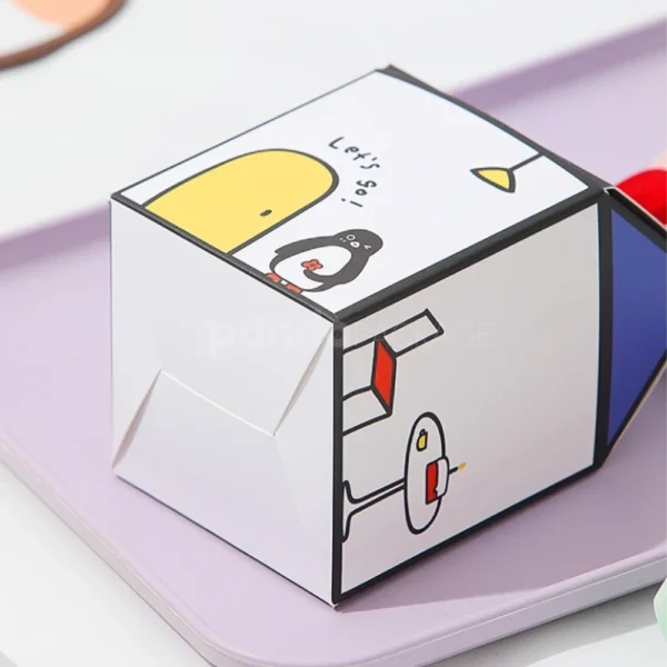 Birthday Cake House-Shaped Gift Box with Pop-Up Surprise