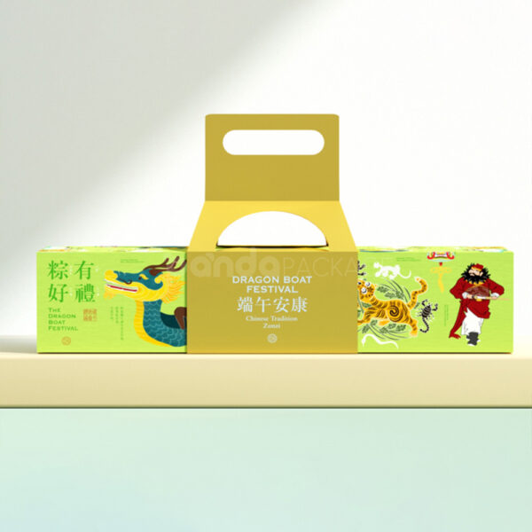 Chinese-Style Tea Snack Gift Boxes with Handle