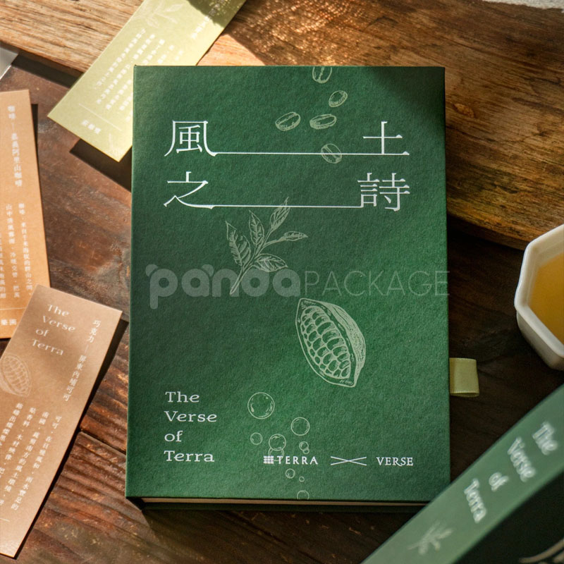 Elegant Matcha-Themed Chocolate Gift Box