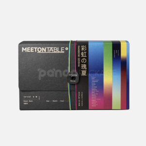 Modern Rainbow Foil Coffee Packaging Box