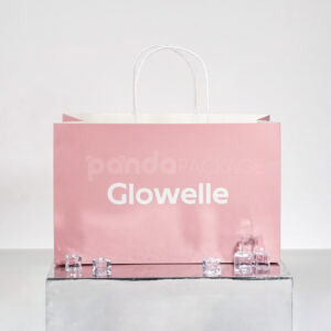 Drink Box with Metallic & Soft Pink Finish