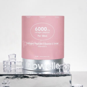 Drink Box with Metallic & Soft Pink Finish