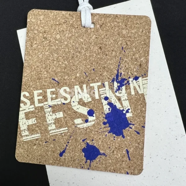 Eco-Friendly Cork & Paper Hang Tag Set
