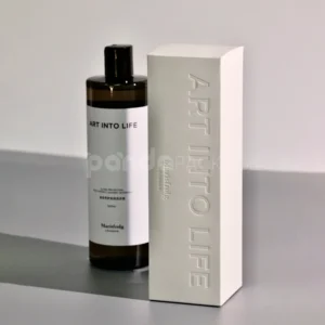 Embossed White Rigid Box for Luxury Skincare