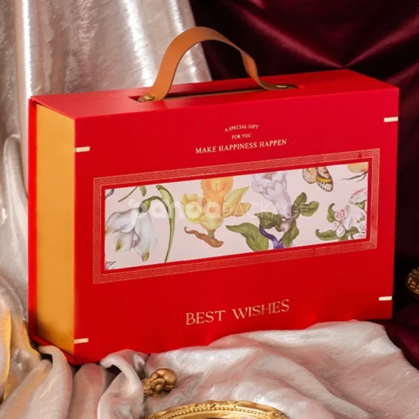 Floral Garden-Themed Mid-Autumn Mooncake Gift Box