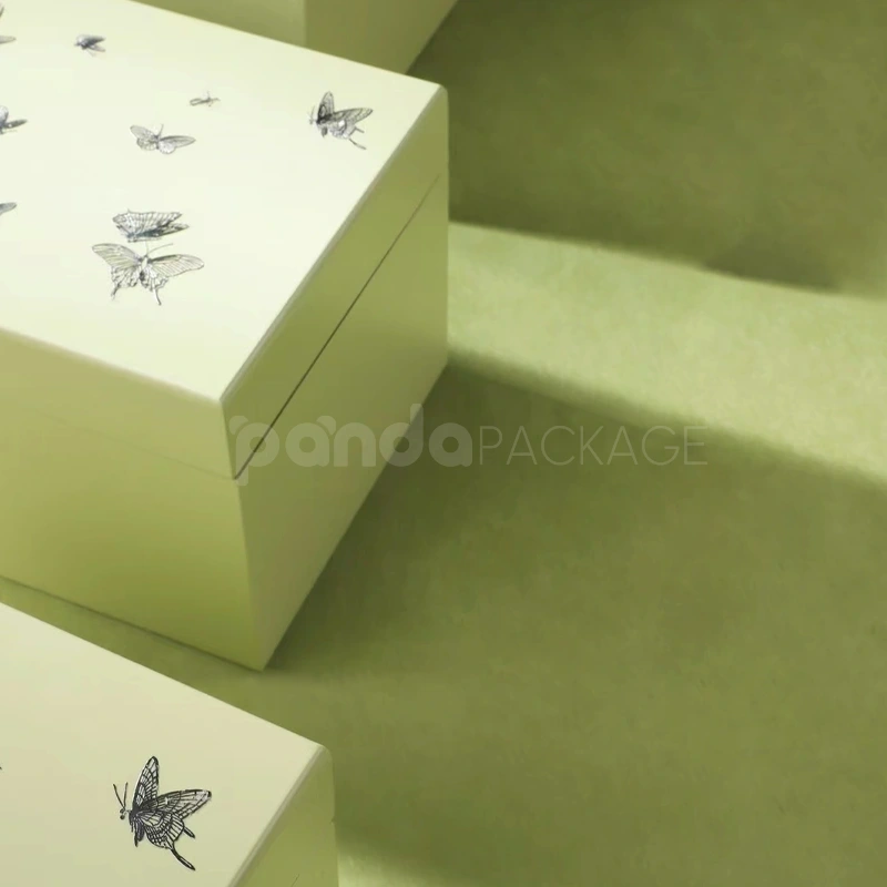 Premium Ceramic Teacup Gift Box with Double Drawer Design