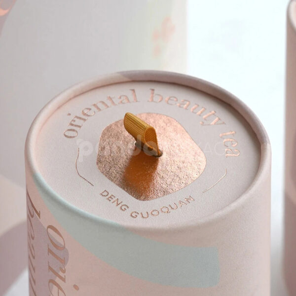 Pastel Gradient Cylinder Packaging for Skincare Sets