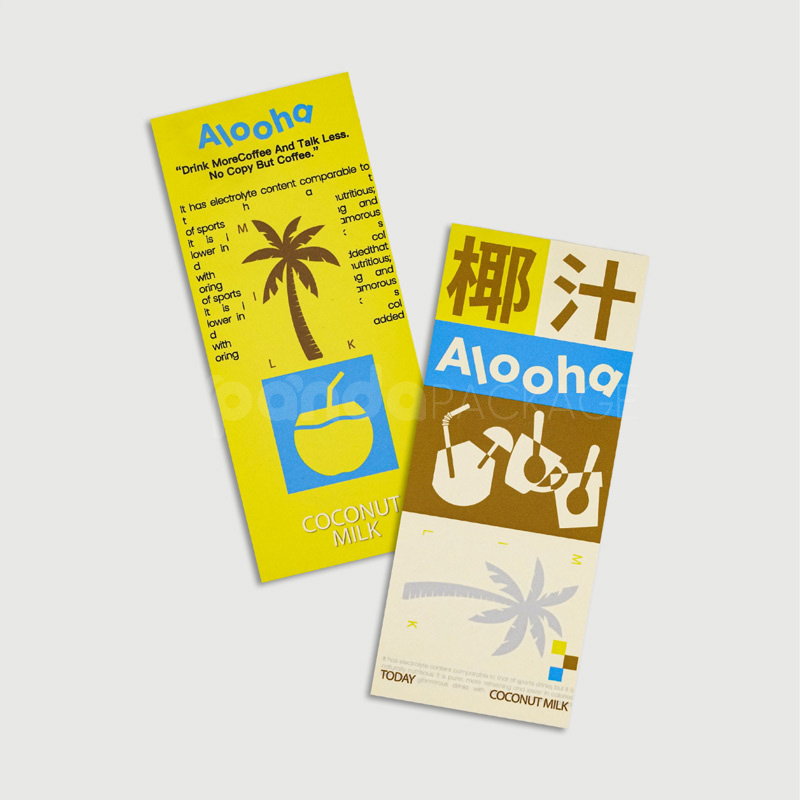 Juice Packaging Set