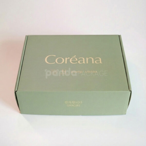 Eco-Friendly Matte Green Mailer Box for Brand Packaging