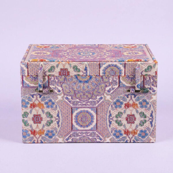 Bohemian Style Gift Box with Colorful Mandala Pattern
