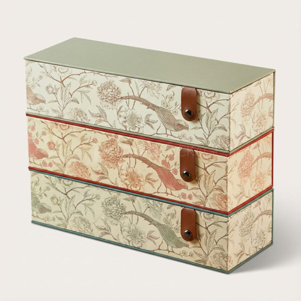 Vintage-Inspired Floral Drawer Gift Box