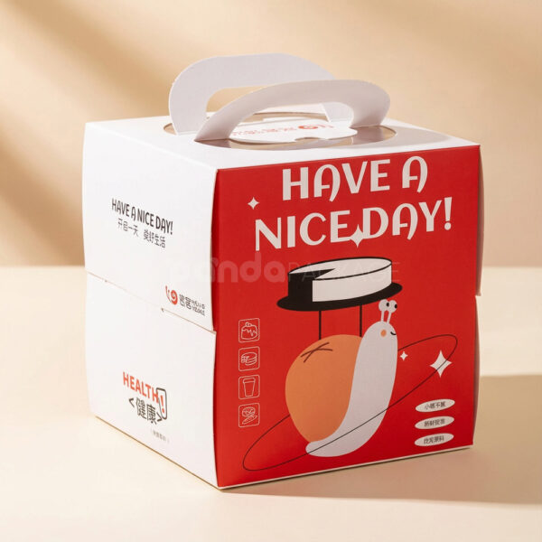 Cheerful Gift Box with “Have a Nice Day!” Message