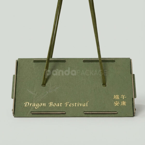 Triangle Paperboard Box with Rope Carry Handles