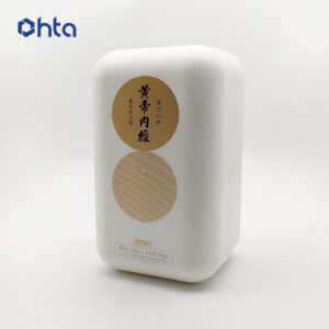 Elegant Ceramic-Inspired Tea Gift Box with Minimalist Design