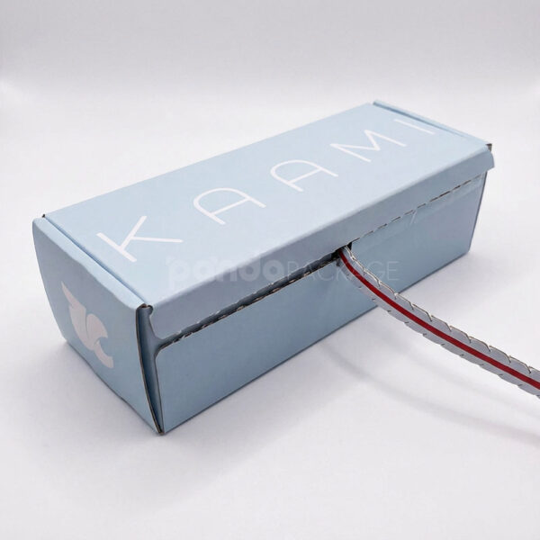 Magnetic Closure Rigid Box in Soft Blue with Minimalist Design