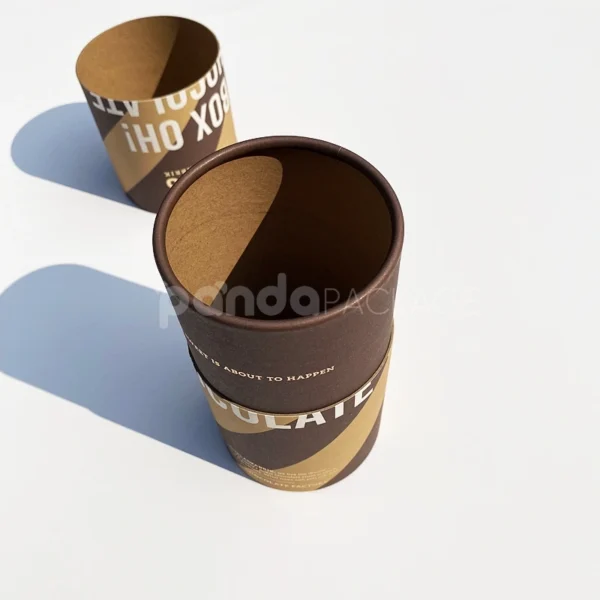 Custom Paper Tube Packaging with Twist-Off Lid