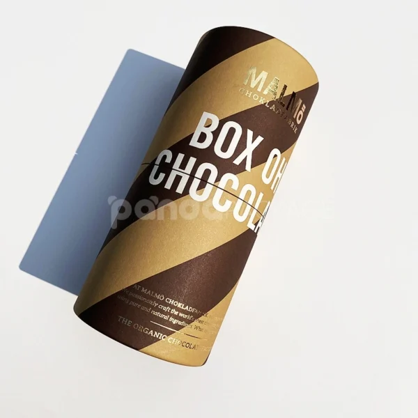 Custom Paper Tube Packaging with Twist-Off Lid