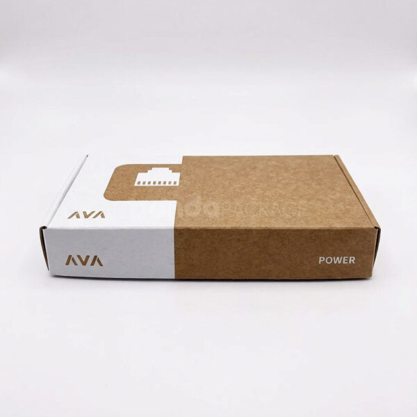 Kraft Paper Hanging Display Box with Sleeve