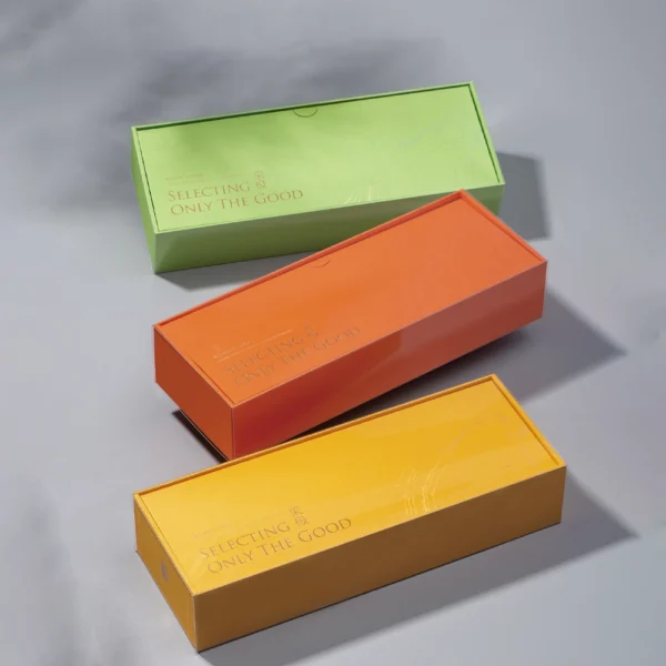 Colorful Slide-Open Paper Box for Tea or Candy Gift Sets