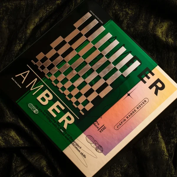 Bold Geometric Magnetic Gift Box for Trendy Lifestyle Brands