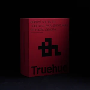 dark red rigid lid and base gift box with black printed logo