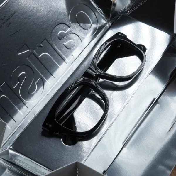 White Magnetic Box with Silver Foil Interior