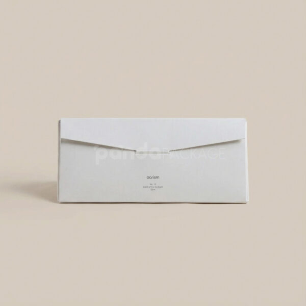 White Magnetic Box with Silver Foil Interior