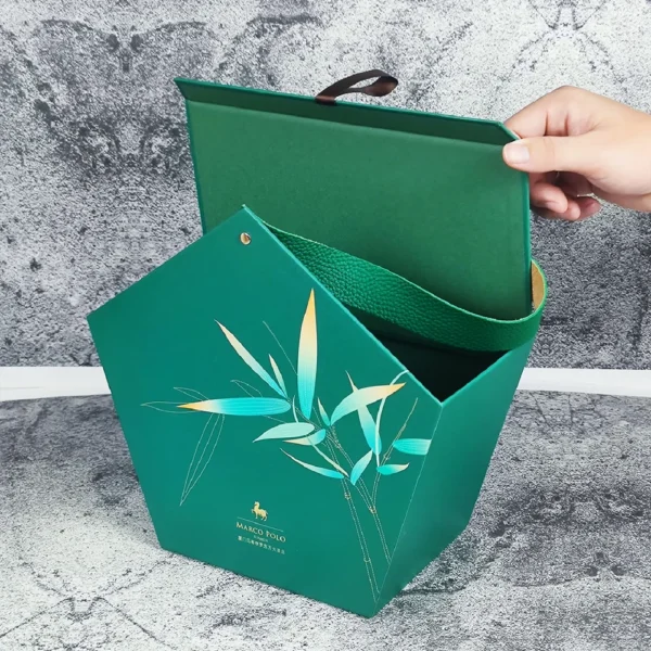 Pentagonal Rigid Gift Box for Premium Packaging