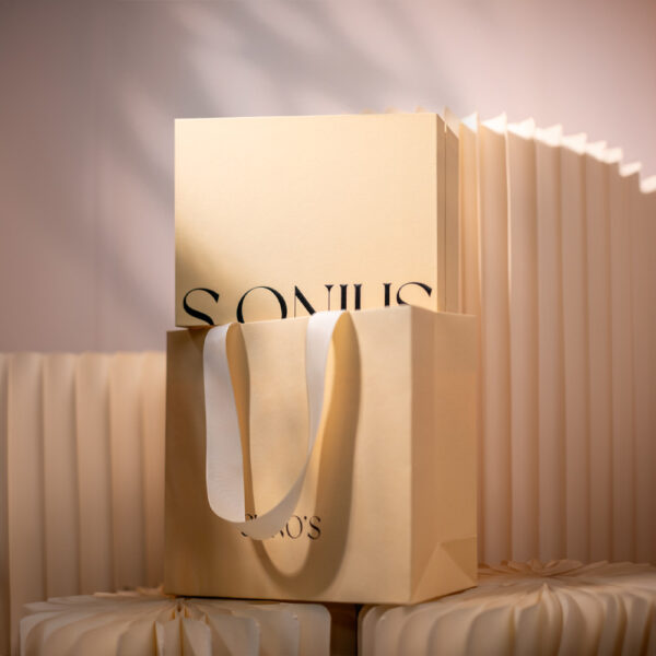 Elegant Beige Rigid Box for Retail and Gift Packaging