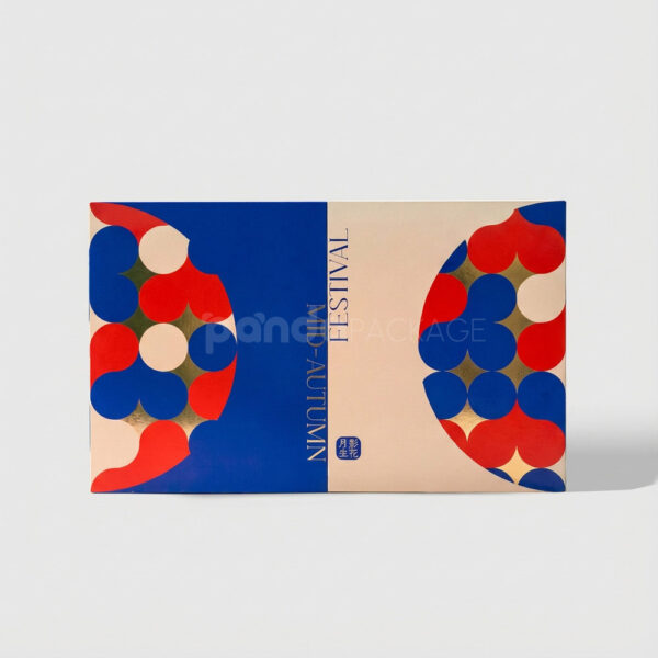 Colorful Geometric Drawer Gift Box with Slide Open