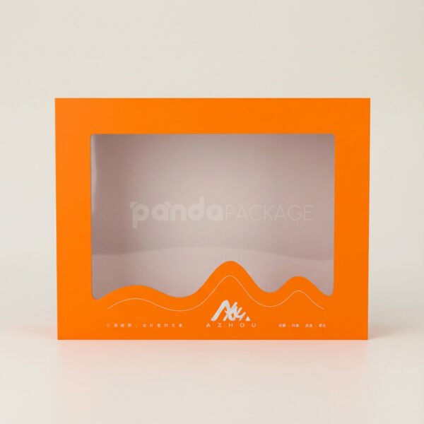 Rigid Box with Window for Presentation Packaging
