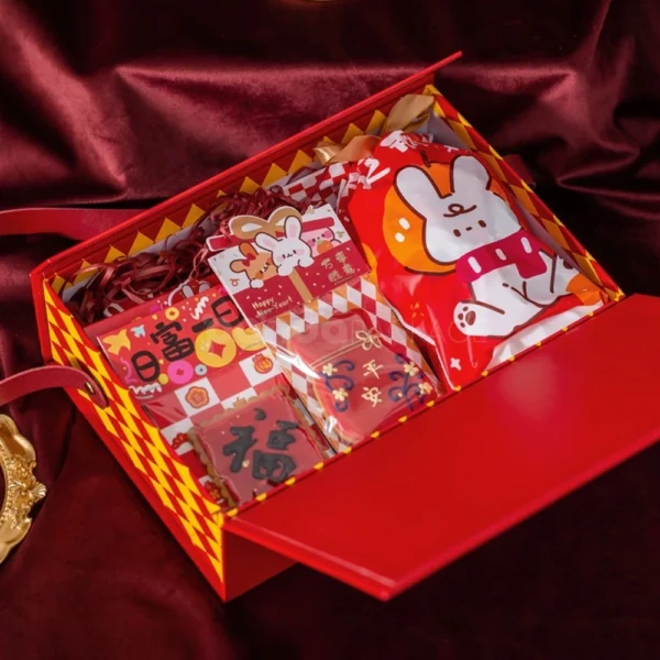 Red Rabbit-Themed Mid-Autumn Mooncake Gift Box