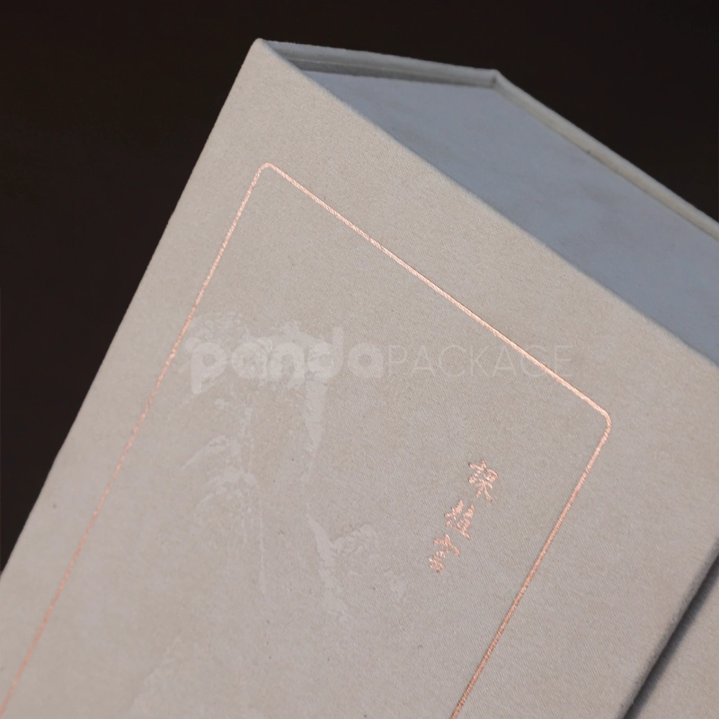 Minimalist Origami-Inspired Rigid Box with Button Closure