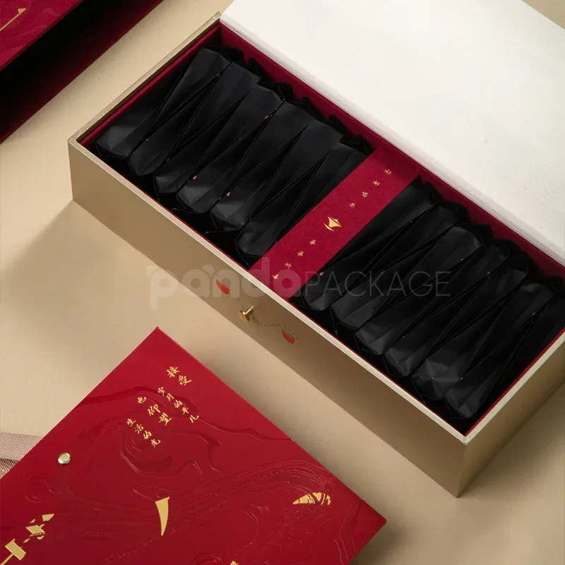 Premium Tea Gift Box with Festive Design