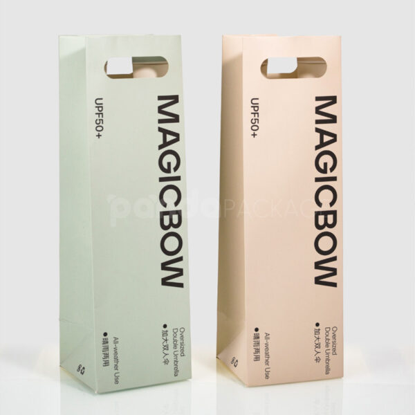 Minimalist Umbrella Packaging Box with Built-In Handle