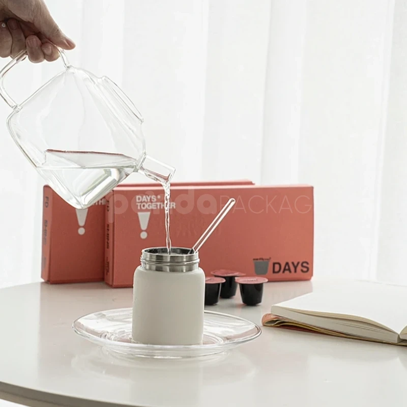 10-Day Wellness Kit Packaging with Minimalist Design