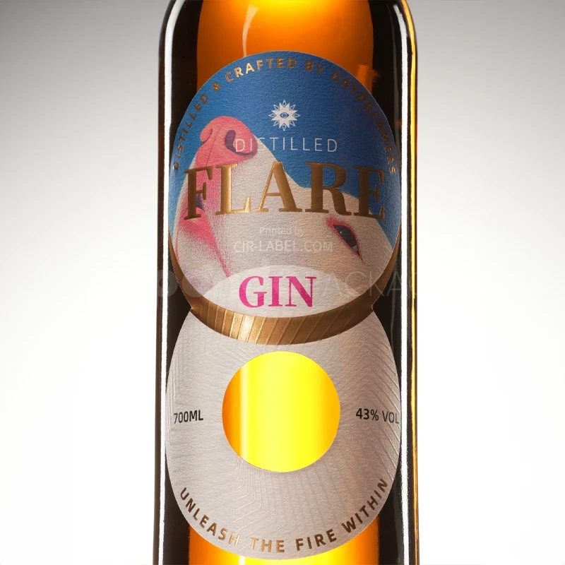 Gin Label Sticker