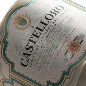 Regal Embossed Wine Label Sticker
