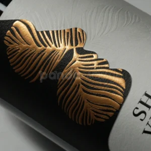 Gold Foil Wine Label Sticker