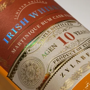 Classic Aged Whiskey Label Sticker