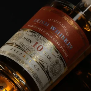 Classic Aged Whiskey Label Sticker