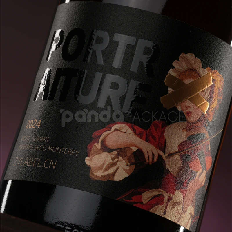 Classical Art Wine Label Sticker