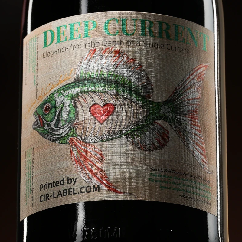Wine Label Sticker