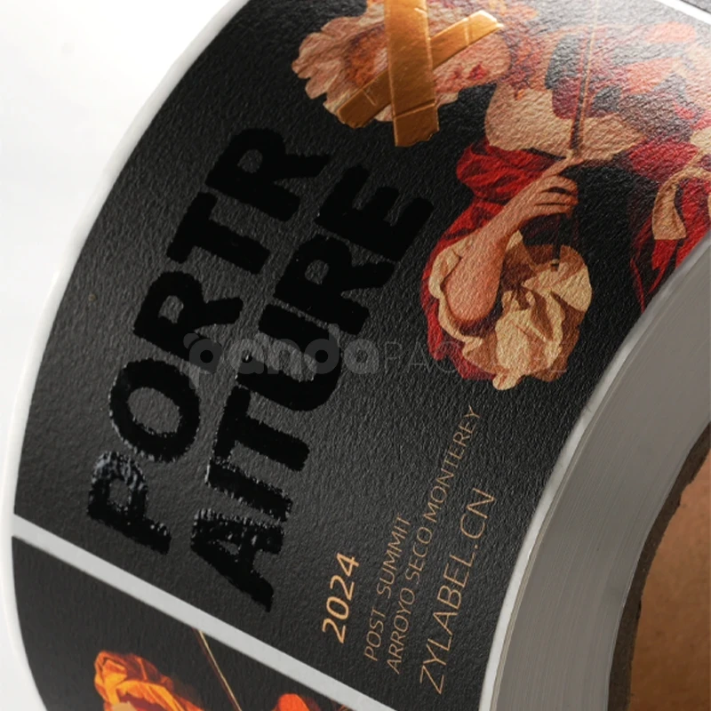 Classical Art Wine Label Sticker