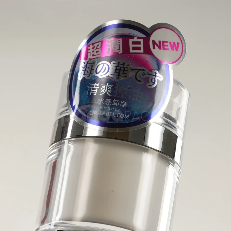 Sticker for Skincare & Beauty Display