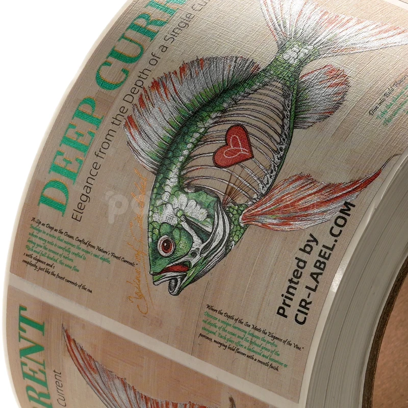 Wine Label Sticker
