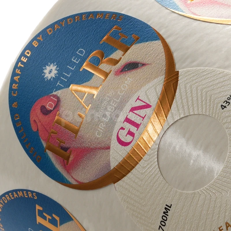 Gin Label Sticker