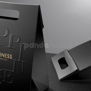 Matte Black Gift Bag
