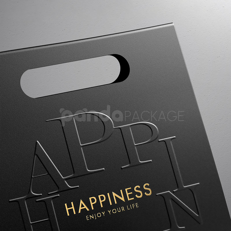Matte Black Gift Bag
