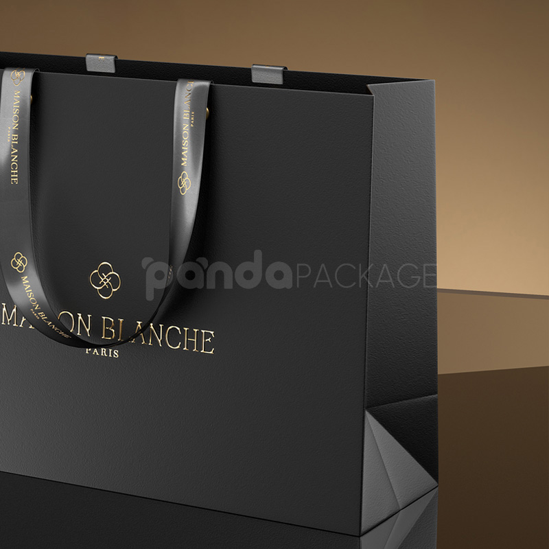 Glossy Black Gift Bag